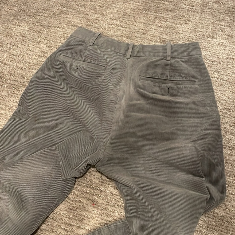 Gray Uniqlo Corduroy pants